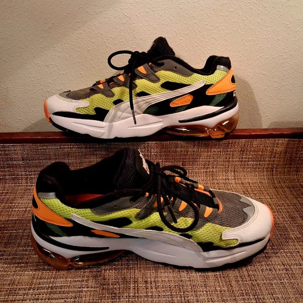 Puma Cell Alien OG M 369801-07 Yellow Alert/ Orange Men’s sz 10 - Picture 4 of 12